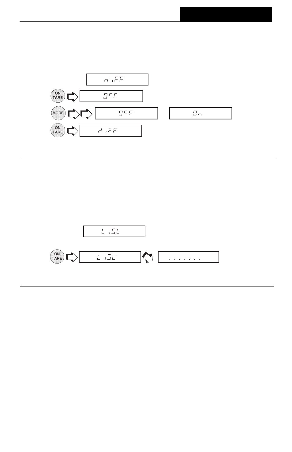 Difference, List, Menus | Ohaus AP250E ANALYTICAL Plus Electronic Balances User Manual | Page 65 / 128