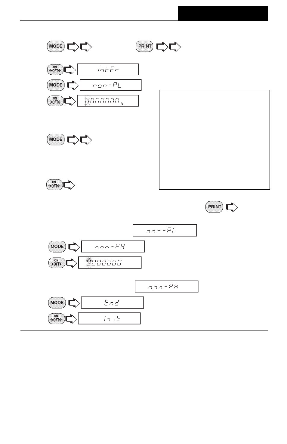 Menus | Ohaus GT Series Electronic Balance User Manual | Page 104 / 121