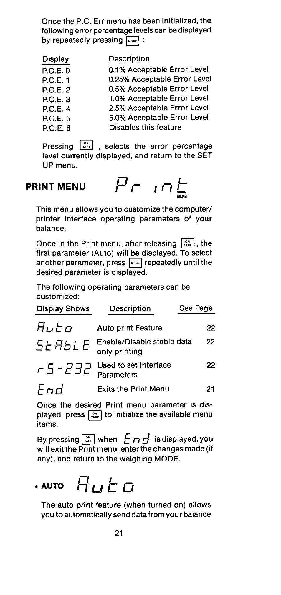 Ohaus GT Series Electronic Balance User Manual | Page 22 / 121