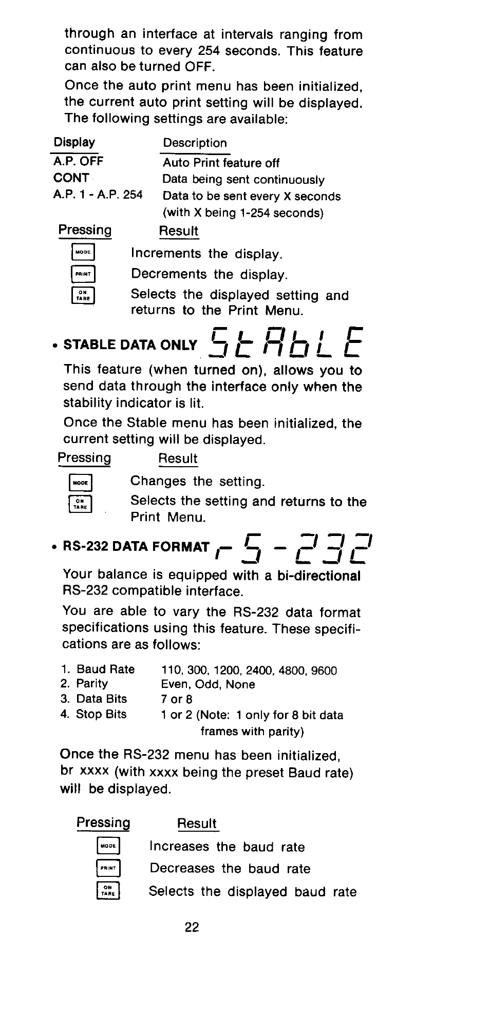 Ohaus GT Series Electronic Balance User Manual | Page 23 / 121