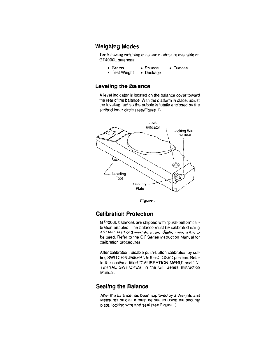 Ohaus GT Series Electronic Balance User Manual | Page 35 / 121