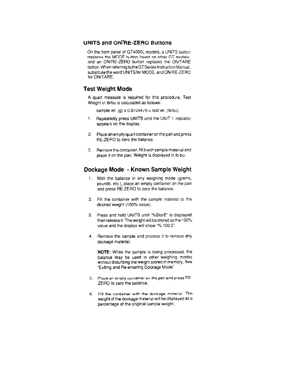 Ohaus GT Series Electronic Balance User Manual | Page 36 / 121