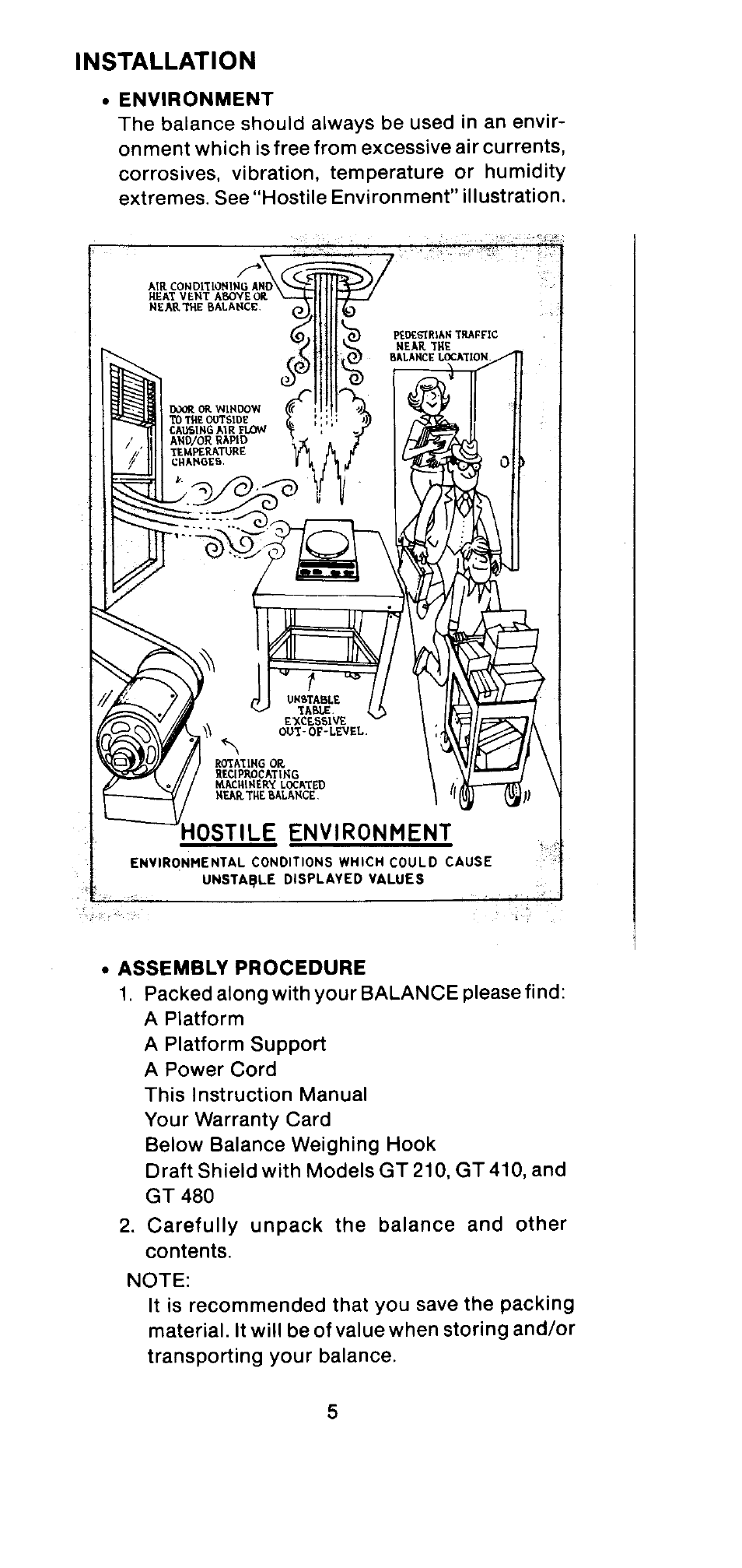 Ohaus GT Series Electronic Balance User Manual | Page 6 / 121