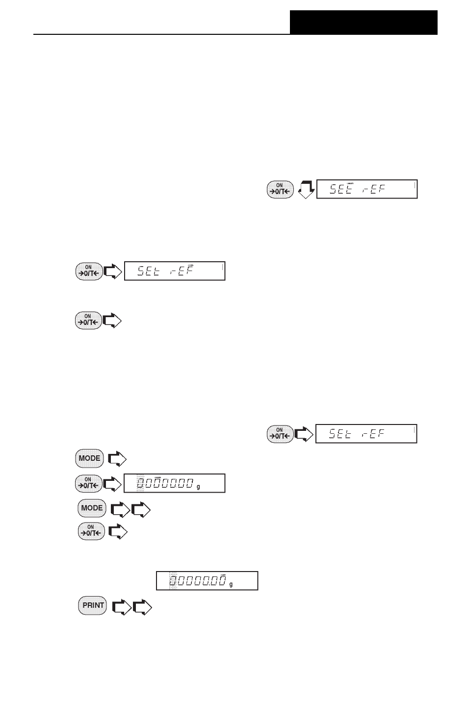 Check weighing, Operation | Ohaus GT Series Electronic Balance User Manual | Page 62 / 121