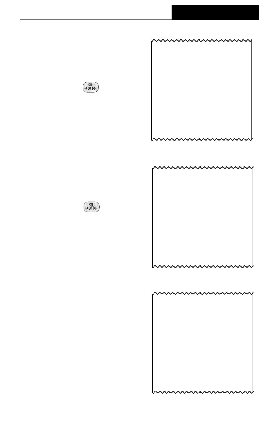 Span calibration printout, Linearity calibration printout, Calibration test printout | Operation | Ohaus GT Series Electronic Balance User Manual | Page 68 / 121