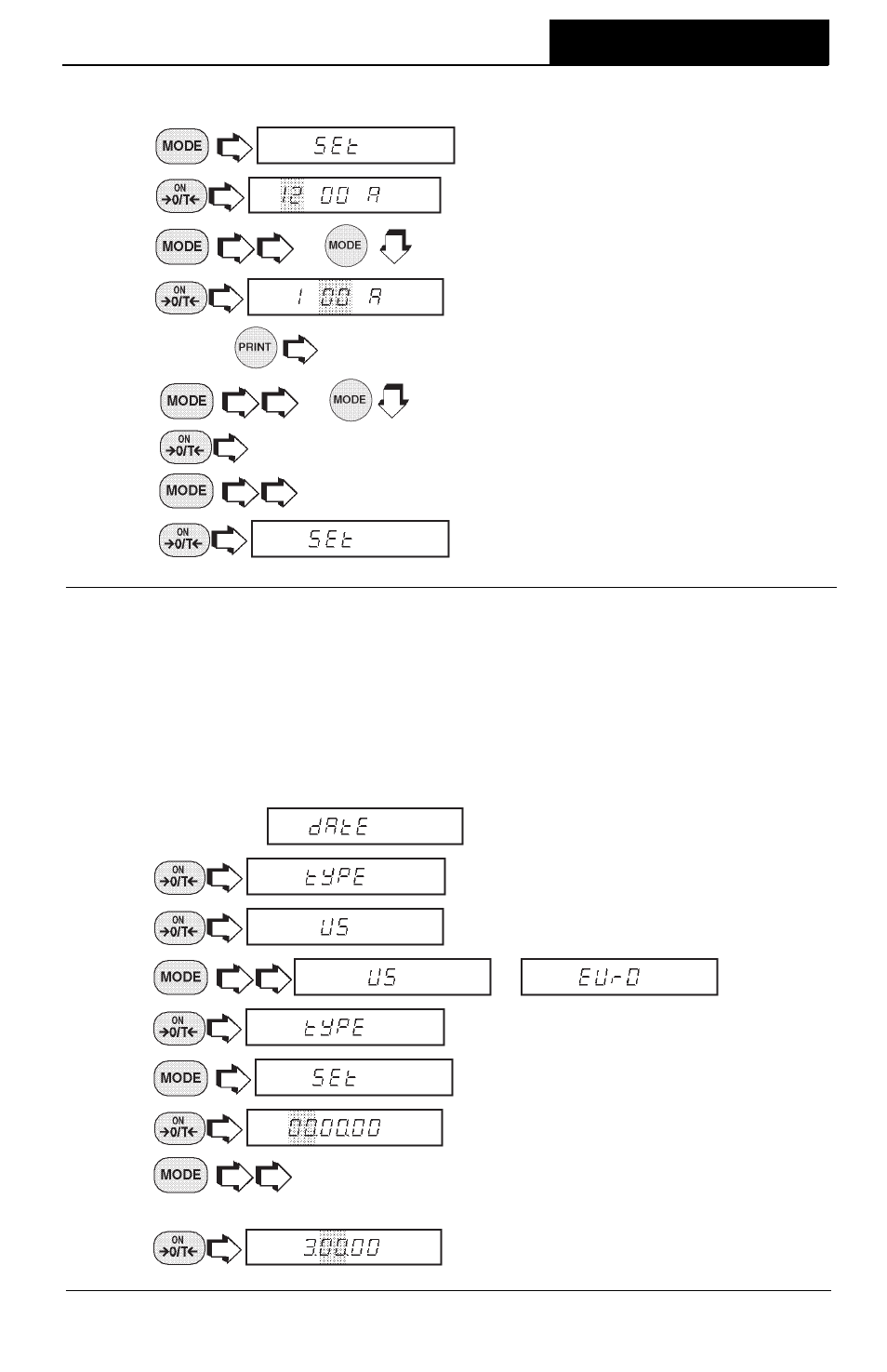 Date, Menus | Ohaus GT Series Electronic Balance User Manual | Page 96 / 121