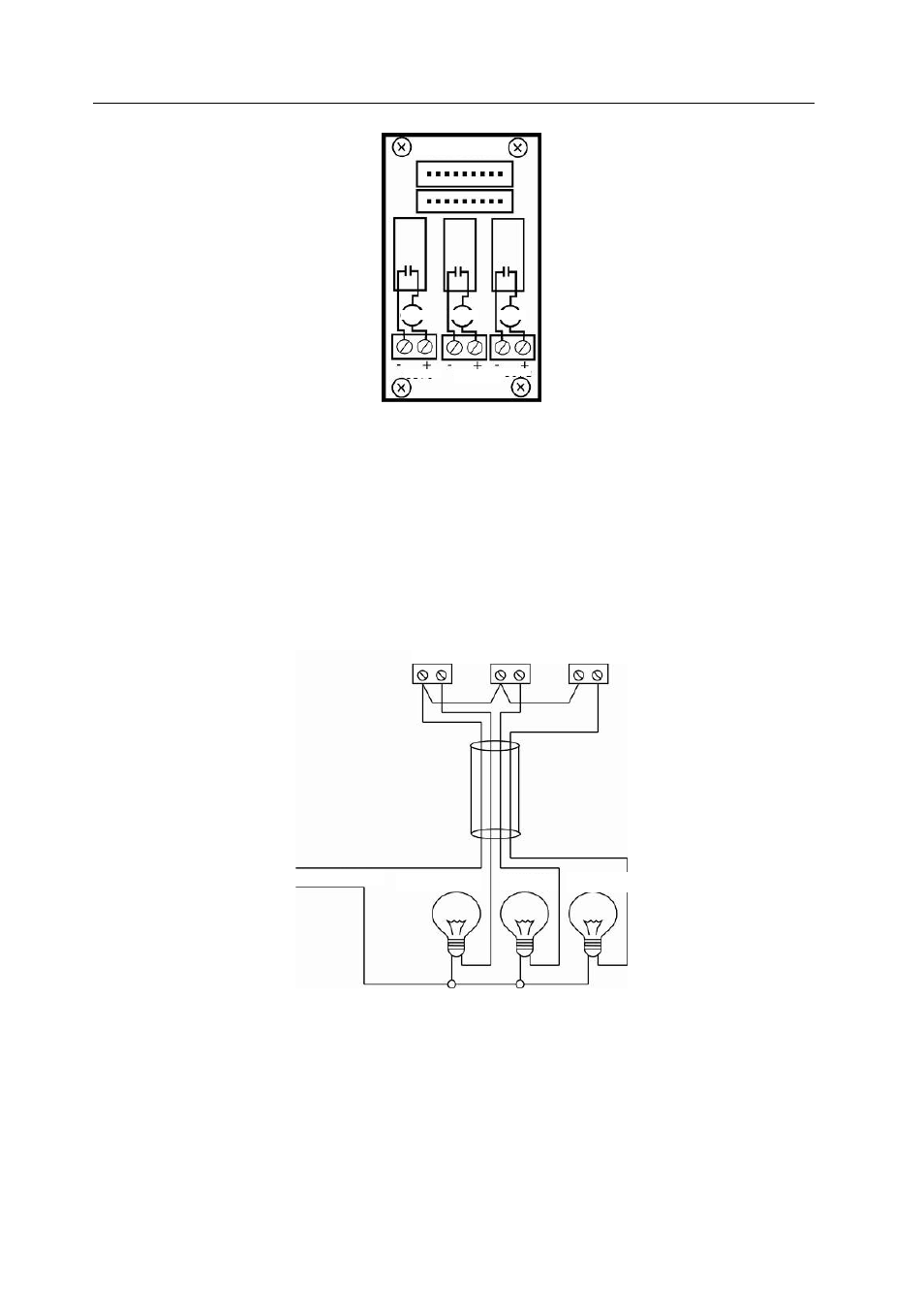 3 ejemplos de cableado de relé, Es-4 paquete opcional de relé | Ohaus DEFENDER 5000 BENCH SCALES Relay Option Kit Manual multi User Manual | Page 18 / 64