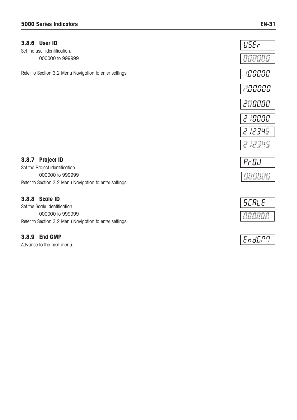Ohaus DEFENDER 5000 BENCH SCALES Manual en User Manual | Page 33 / 64