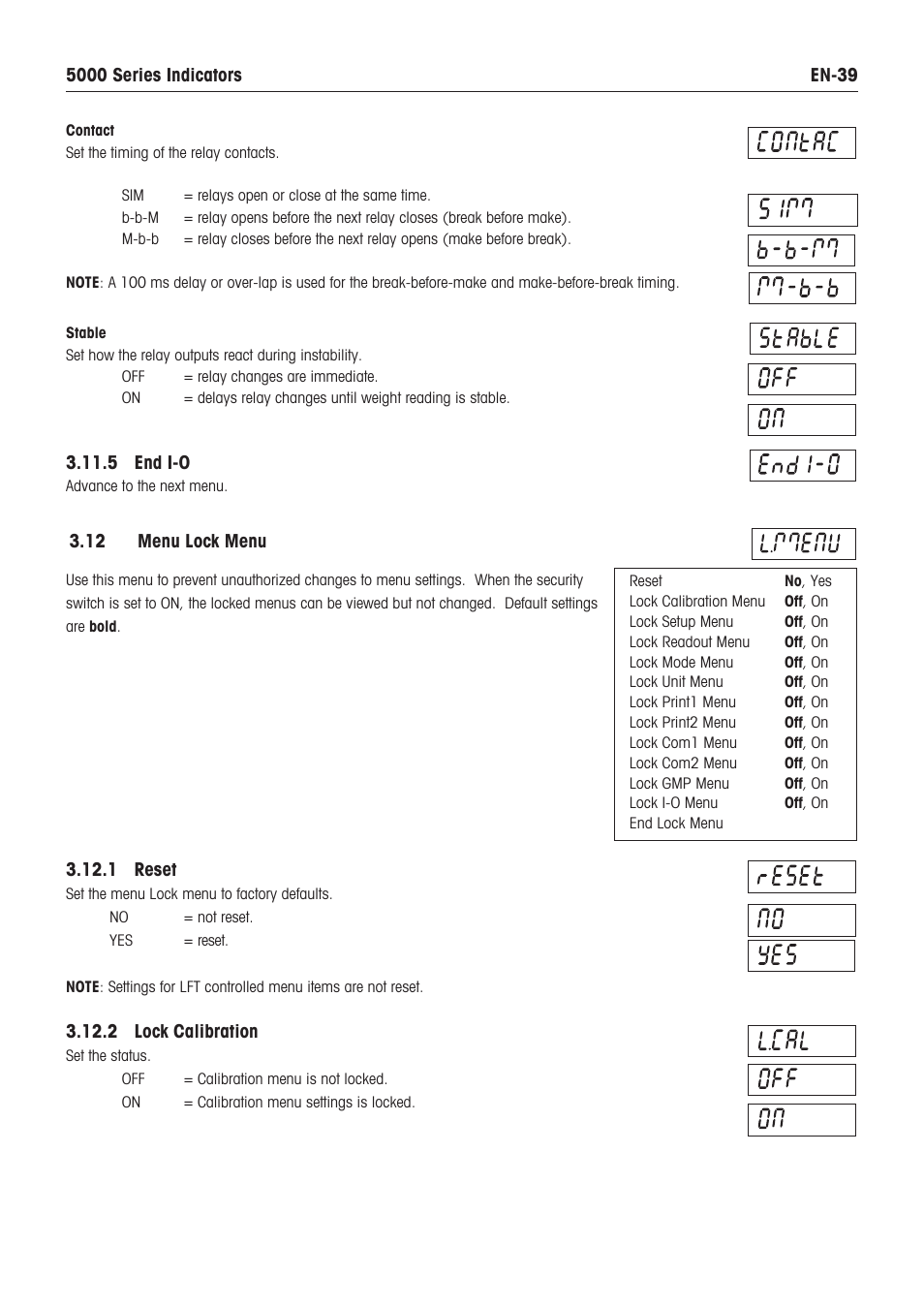 Ohaus DEFENDER 5000 BENCH SCALES Manual en User Manual | Page 41 / 64