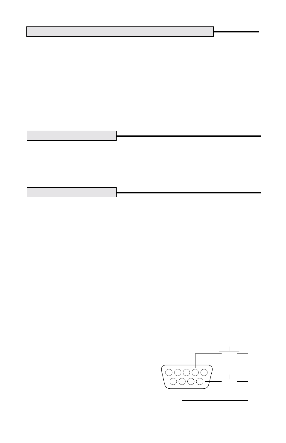Rs232, Stable data output only, Printing | Rs232 interface, Hardware | Ohaus SRF0A0 Electronic Balance User Manual | Page 14 / 21
