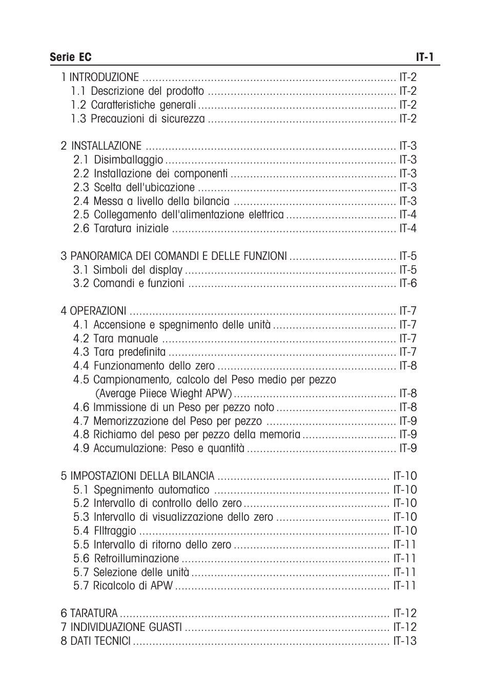6 ec-textit.pdf | Ohaus EC COMPACT COUNTING SCALES Manual multi User Manual | Page 67 / 84