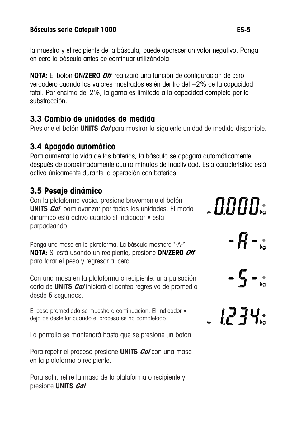 Ohaus CATAPULT 1000 SCALES Manual multi User Manual | Page 19 / 64