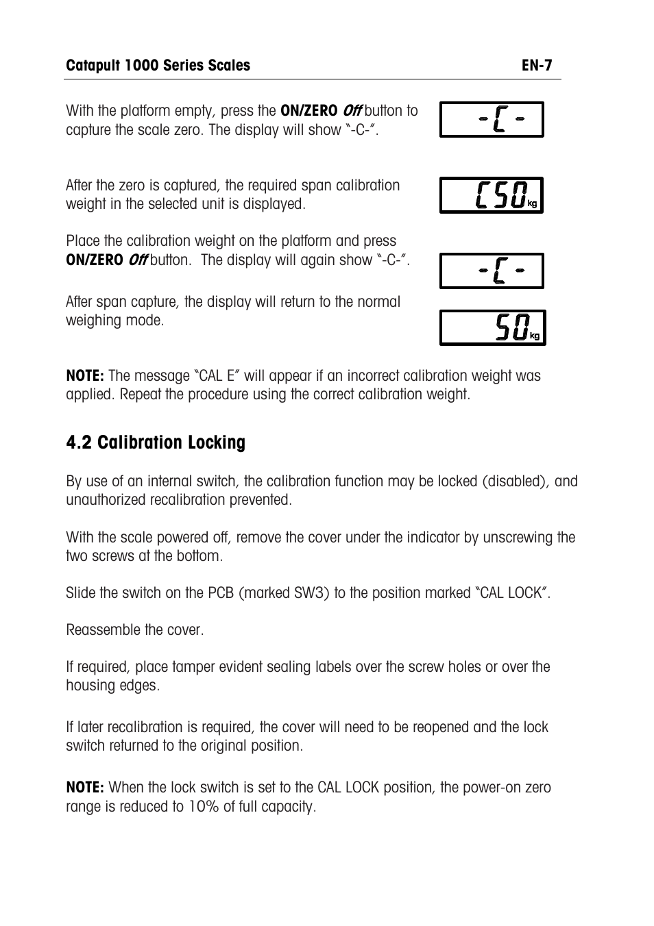 Ohaus CATAPULT 1000 SCALES Manual multi User Manual | Page 9 / 64