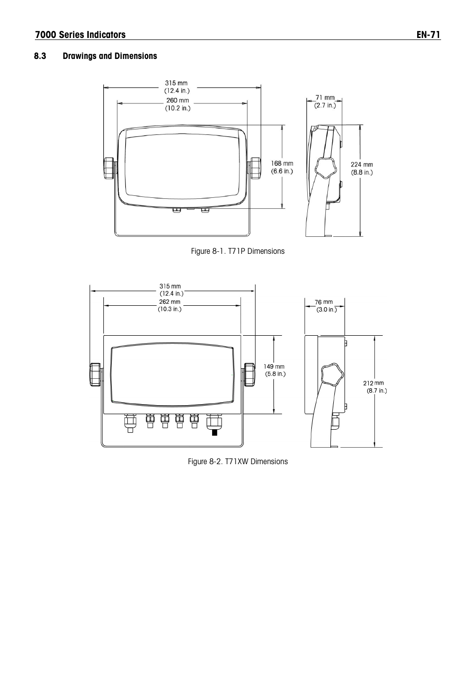 Ohaus DEFENDER 7000 BENCH SCALES Manual en User Manual | Page 73 / 78