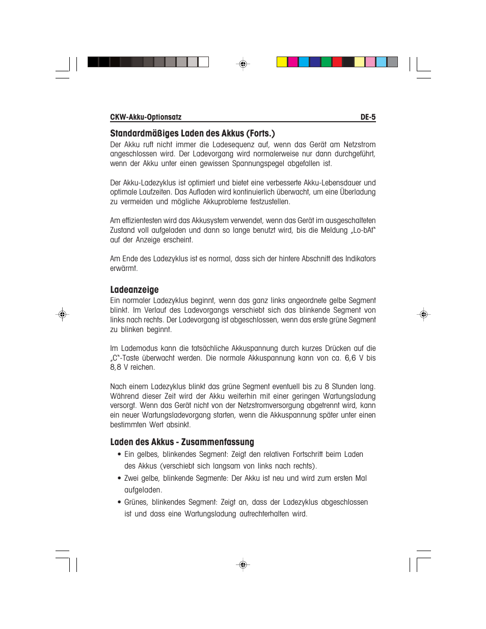 Ohaus CKW WASHDOWN CHECKWEIGHING SCALES_INDICATOR Battery Option Kit Manual multi User Manual | Page 34 / 48
