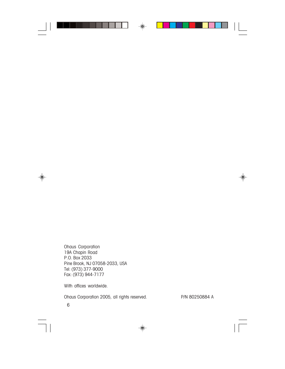 Limited warranty | Ohaus HH 320 HAND HELD SCALES Manual multi User Manual | Page 6 / 40