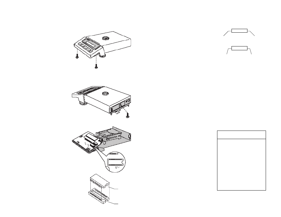Eprom removal and replacement, Operation | Ohaus TP Series Electronic Balance User Manual | Page 115 / 116