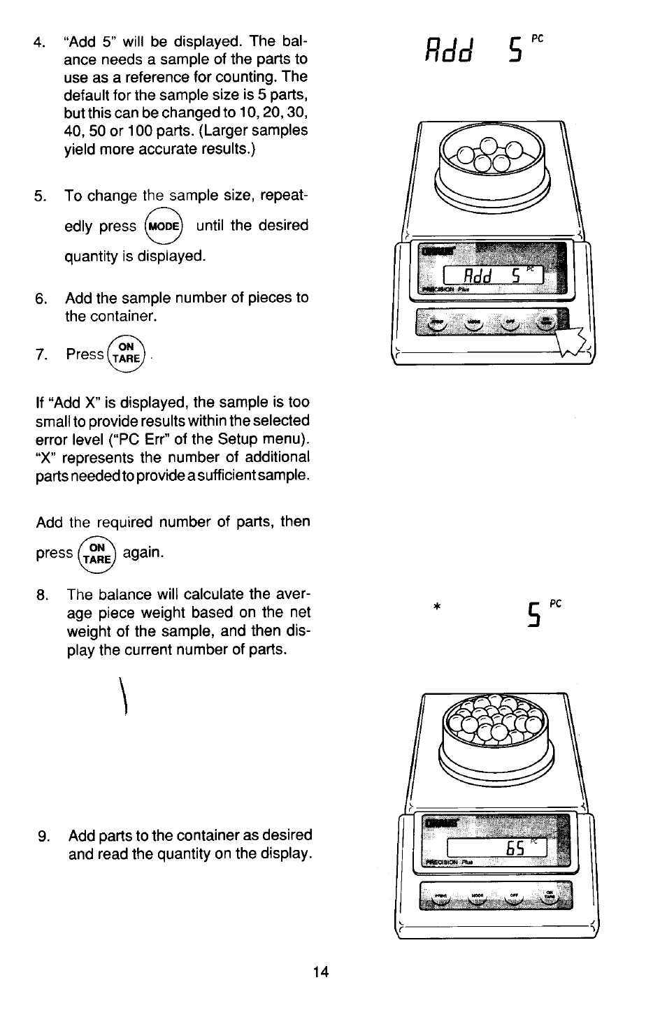 Ohaus TP Series Electronic Balance User Manual | Page 14 / 116