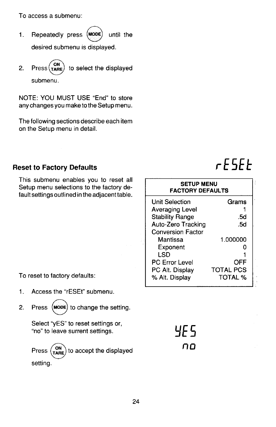 Ohaus TP Series Electronic Balance User Manual | Page 24 / 116