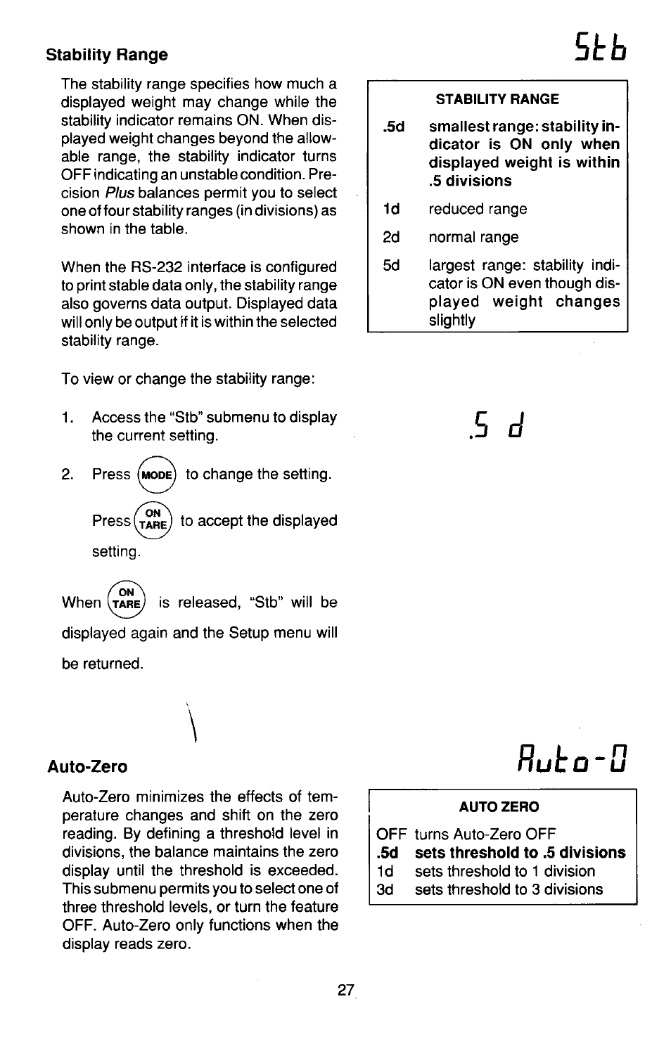 Ohaus TP Series Electronic Balance User Manual | Page 27 / 116