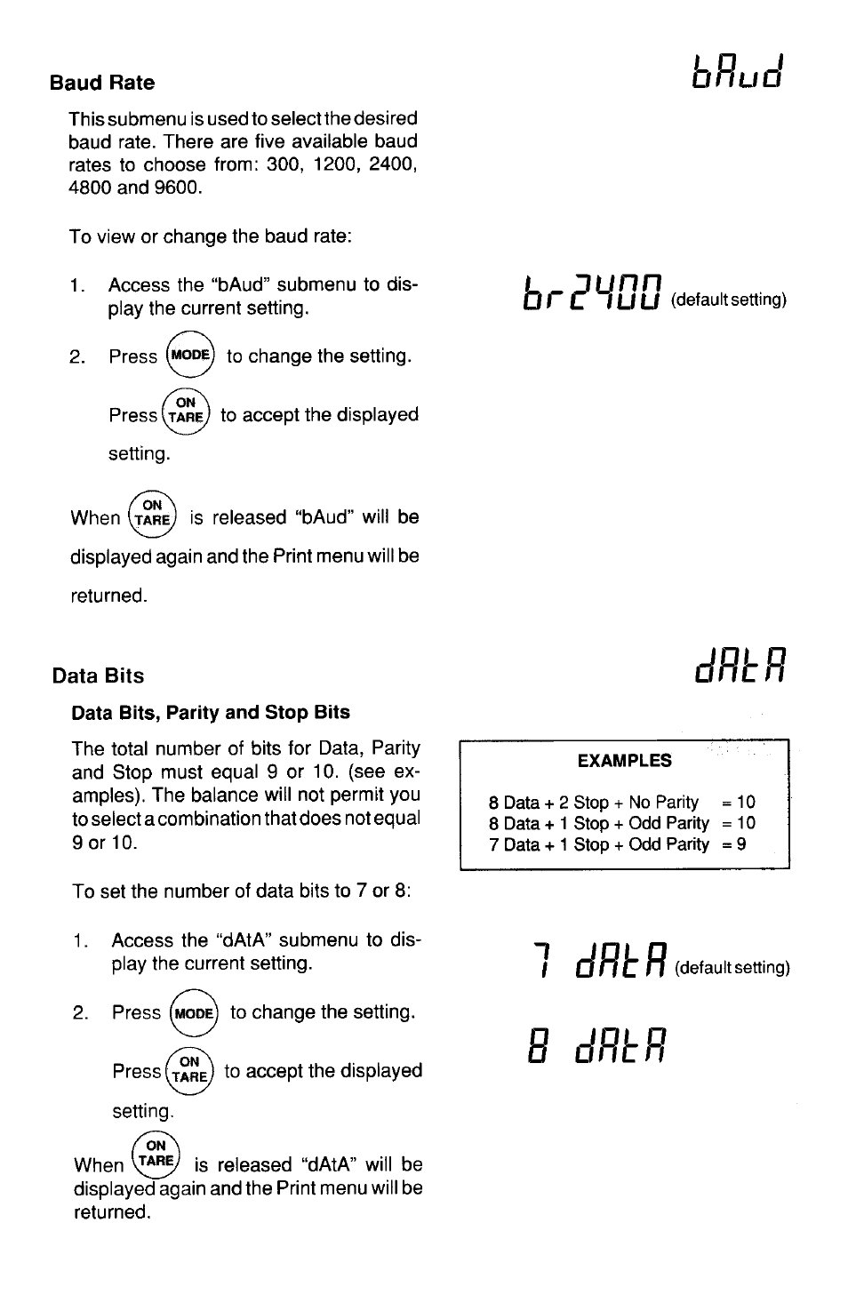 Ohaus TP Series Electronic Balance User Manual | Page 37 / 116