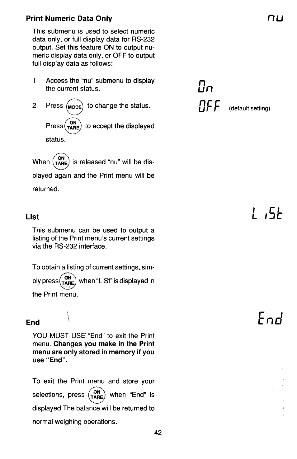 Ohaus TP Series Electronic Balance User Manual | Page 42 / 116