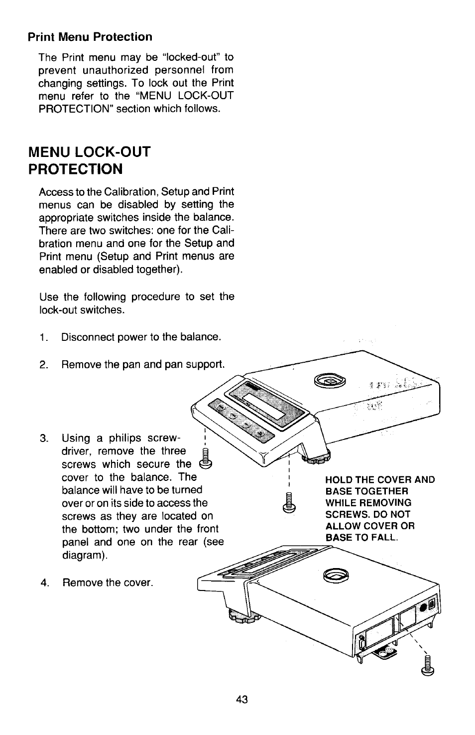 Ohaus TP Series Electronic Balance User Manual | Page 43 / 116