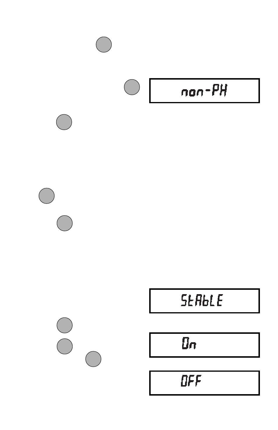 Print stable data only | Ohaus TP Series Electronic Balance User Manual | Page 98 / 116