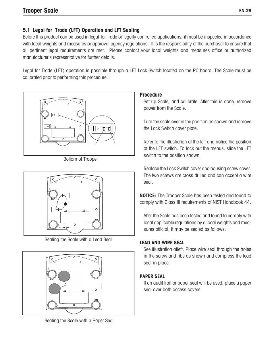 Trooper scale | Ohaus TROOPER COMPACT SCALES Manual multi User Manual | Page 35 / 112