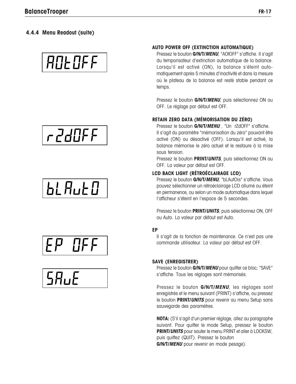 Balancetrooper | Ohaus TROOPER COMPACT SCALES Manual multi User Manual | Page 91 / 112