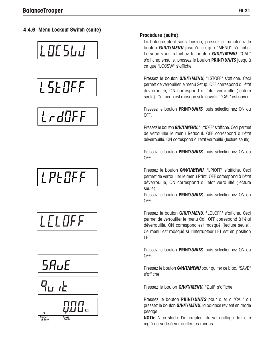 Balancetrooper | Ohaus TROOPER COMPACT SCALES Manual multi User Manual | Page 95 / 112