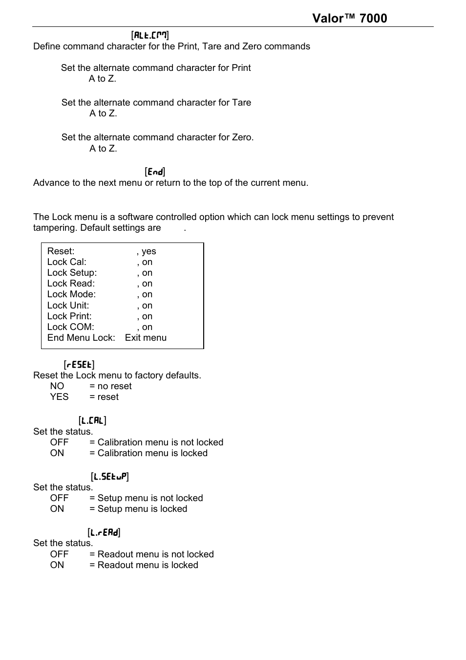 Series | Ohaus Valor 7000 Series COMPACT FOOD SCALES Manual User Manual | Page 24 / 40