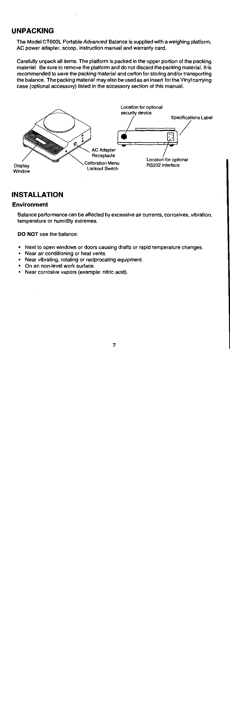 Ohaus CT Series ELECTRONIC BALANCE User Manual | Page 120 / 145