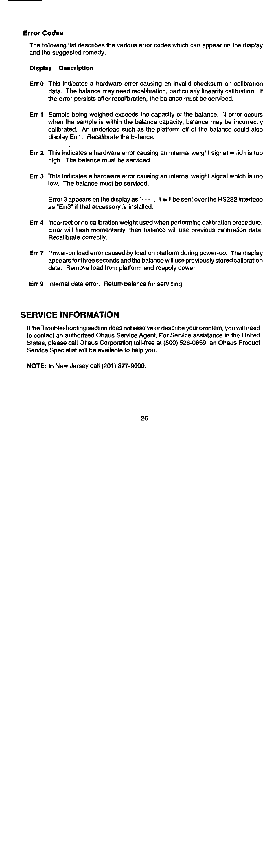 Ohaus CT Series ELECTRONIC BALANCE User Manual | Page 139 / 145