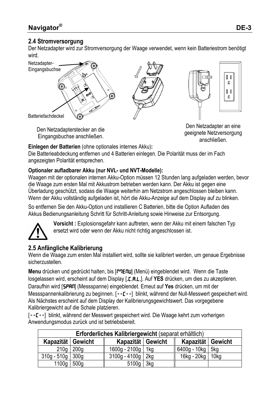 Ohaus NAVIGATOR NVT User Manual | Page 41 / 64