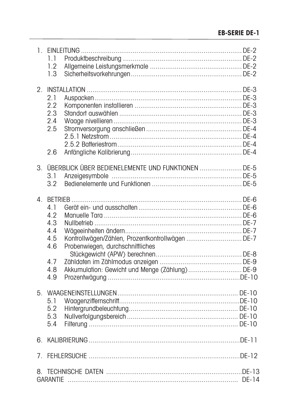 Ohaus EB COMPACT SCALES Manual multi User Manual | Page 49 / 80