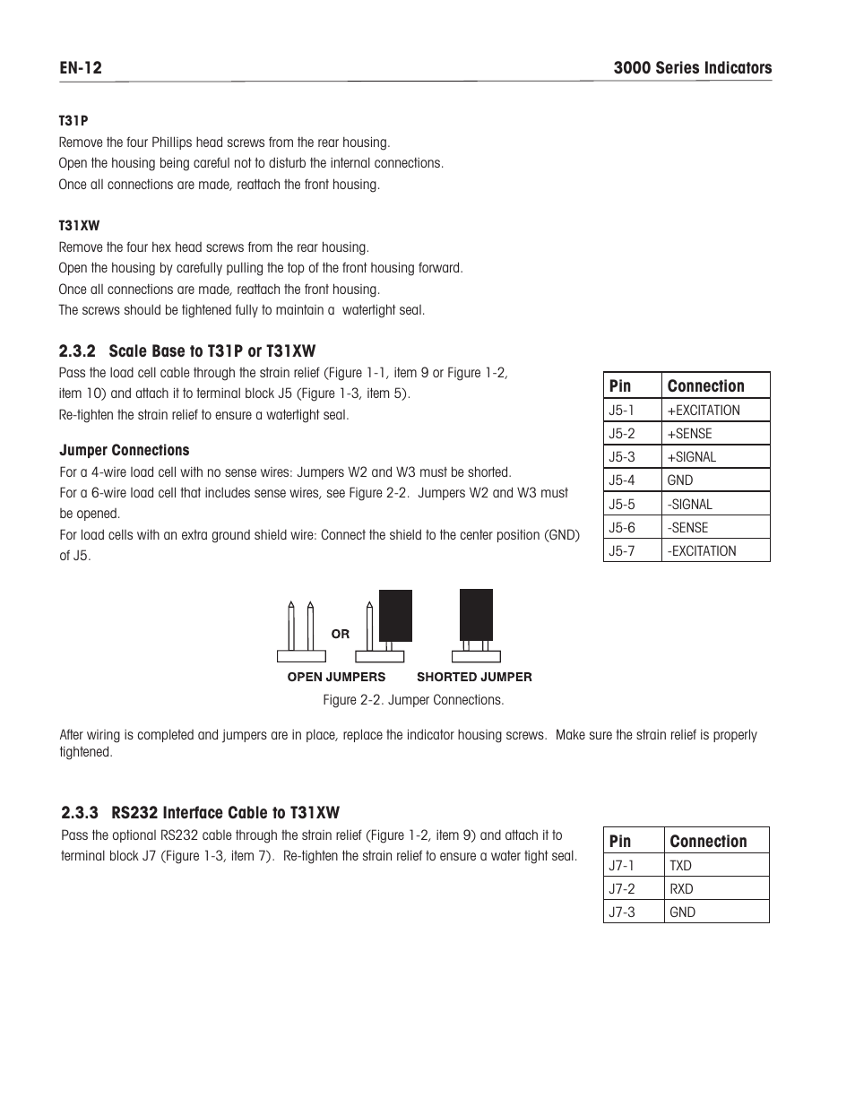 Ohaus T31XW Indicator Manual en User Manual | Page 14 / 46