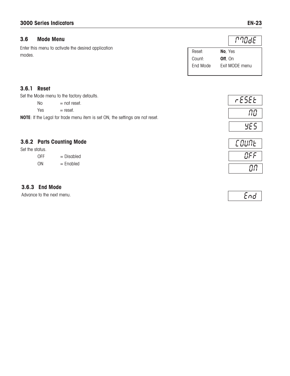 Ohaus T31XW Indicator Manual en User Manual | Page 25 / 46