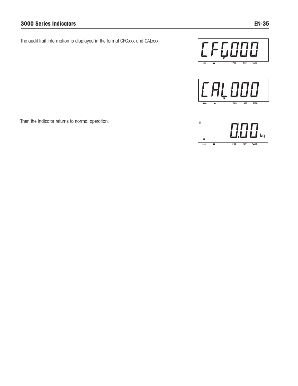 Ohaus T31XW Indicator Manual en User Manual | Page 37 / 46