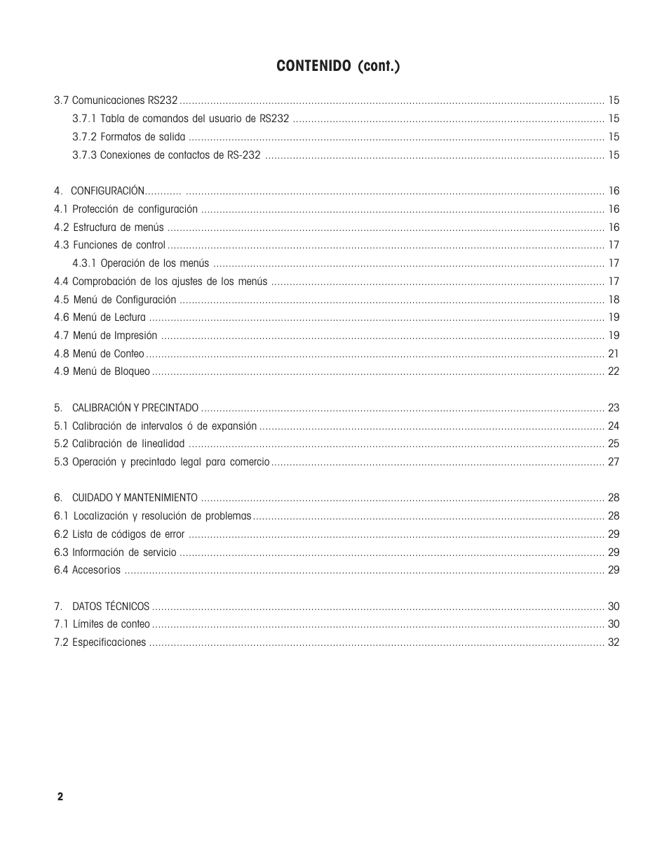 Ohaus TROOPER COMPACT COUNTING SCALES Manual multi User Manual | Page 39 / 104
