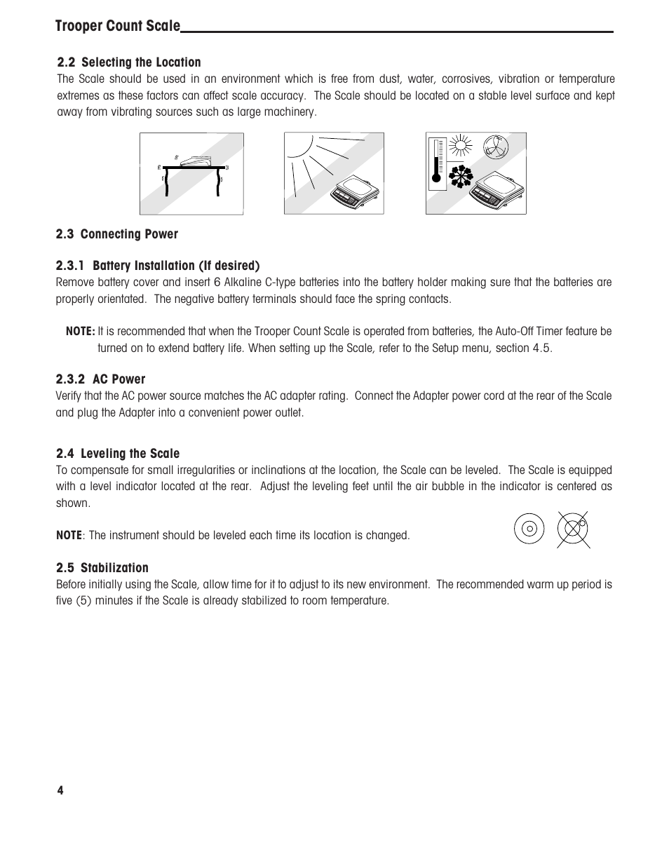 Ohaus TROOPER COMPACT COUNTING SCALES Manual multi User Manual | Page 8 / 104