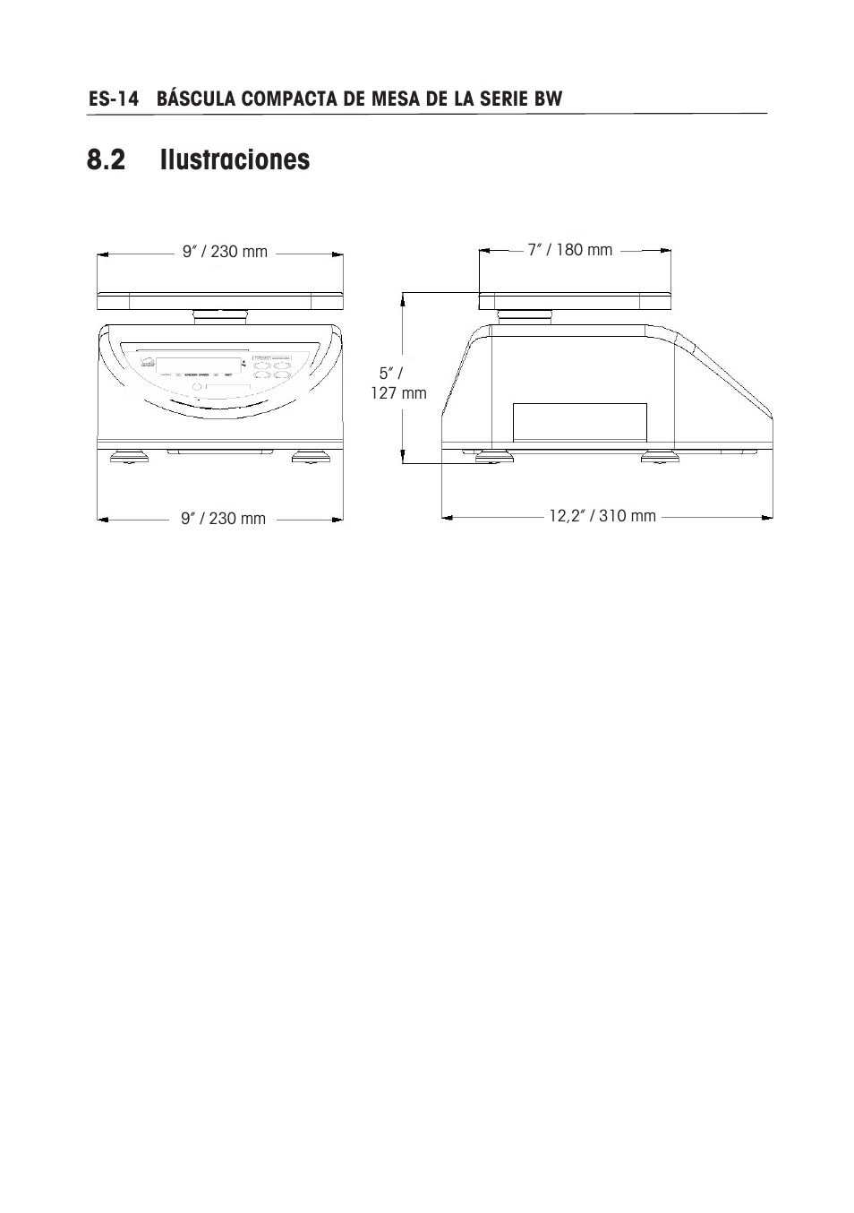 Ilustraciones | Ohaus BW WASHDOWN SCALES Manual multi User Manual | Page 32 / 52