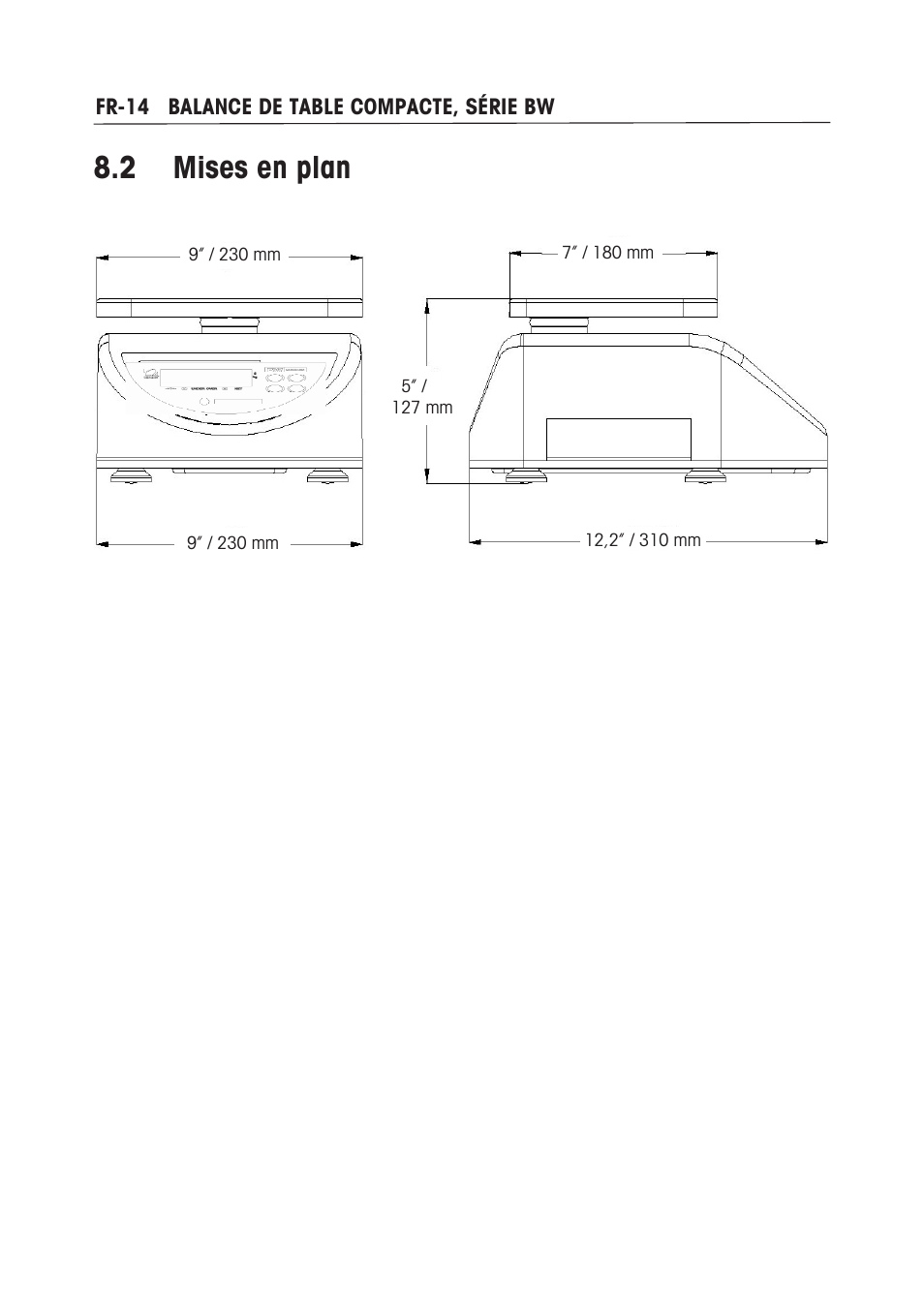Mises en plan | Ohaus BW WASHDOWN SCALES Manual multi User Manual | Page 48 / 52