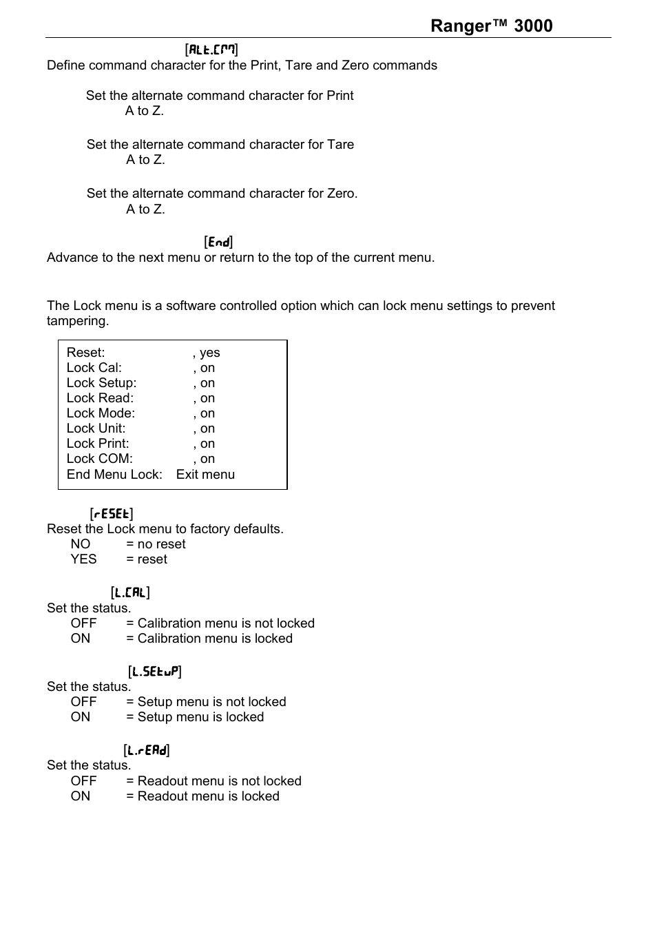 Series | Ohaus RANGER 3000 COMPACT SCALES Manual User Manual | Page 24 / 40