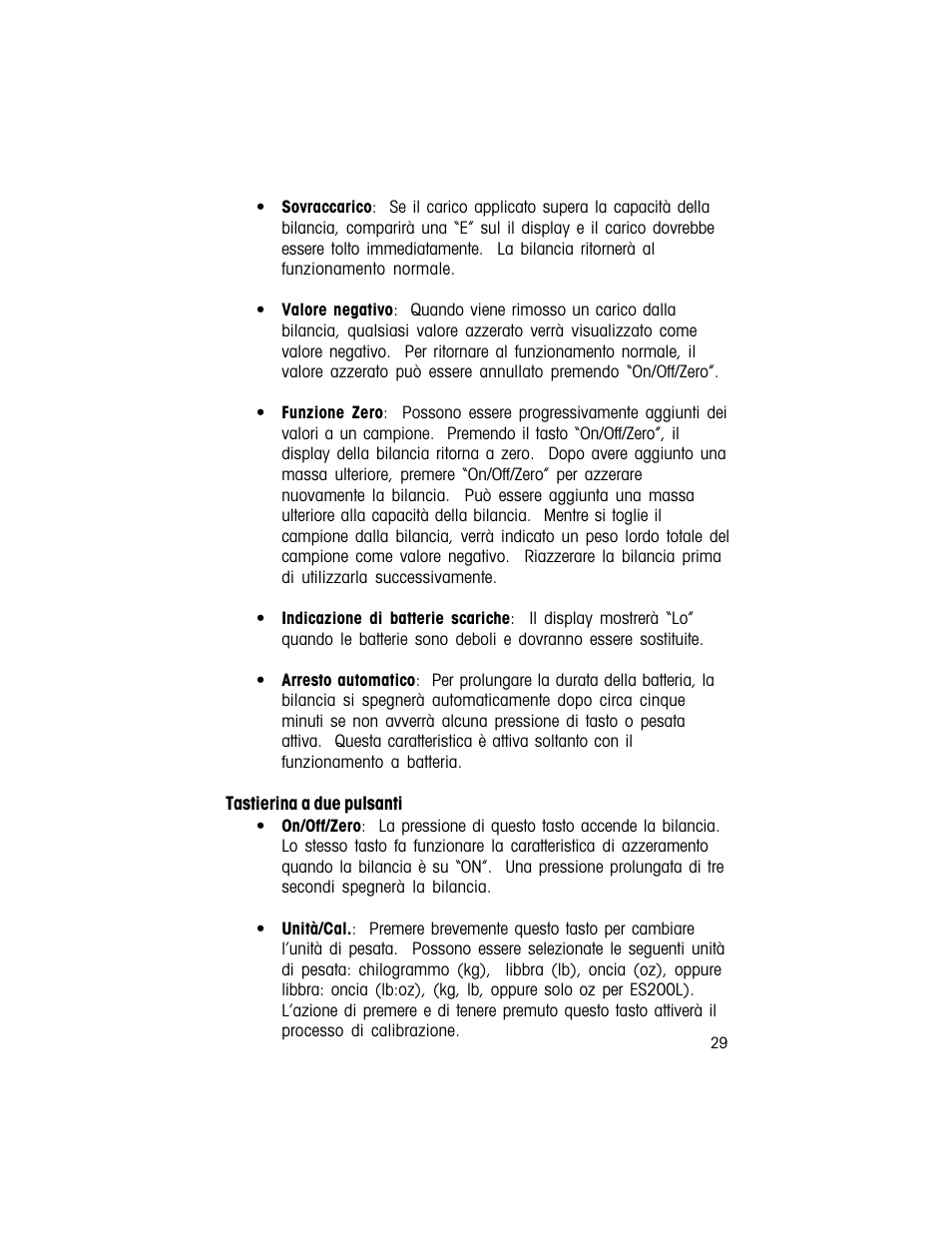 Ohaus ES COMPACT BENCH SCALES Manual multi User Manual | Page 29 / 56