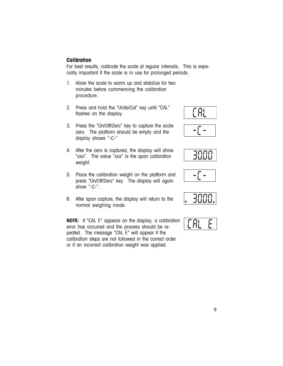 Ohaus ES COMPACT BENCH SCALES Manual multi User Manual | Page 9 / 56