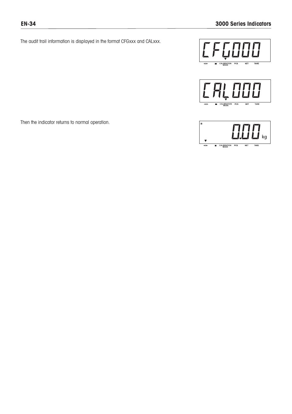 Ohaus VX SERIES FLOOR SCALES Indicator T32XW Manual en User Manual | Page 36 / 48