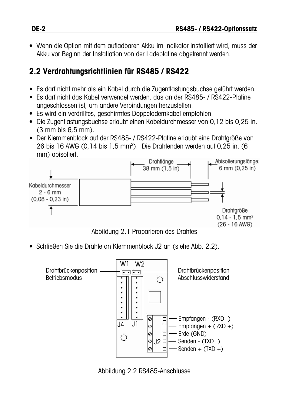 Ohaus RS422 Interface Option Kit Manual multi User Manual | Page 34 / 56