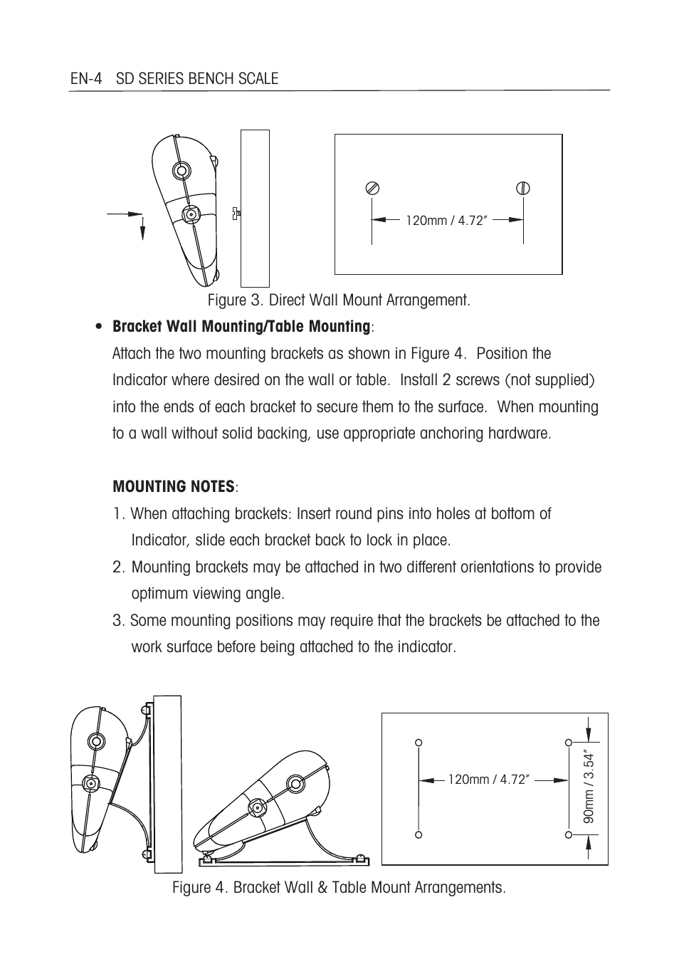 Ohaus SD COMPACT BENCH SCALES Manual multi User Manual | Page 10 / 72