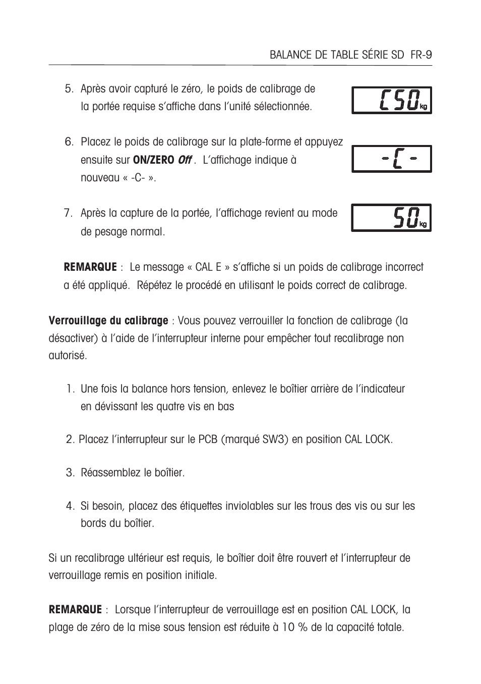 Ohaus SD COMPACT BENCH SCALES Manual multi User Manual | Page 41 / 72